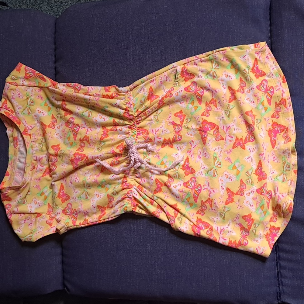 Yellow Butterfly dress